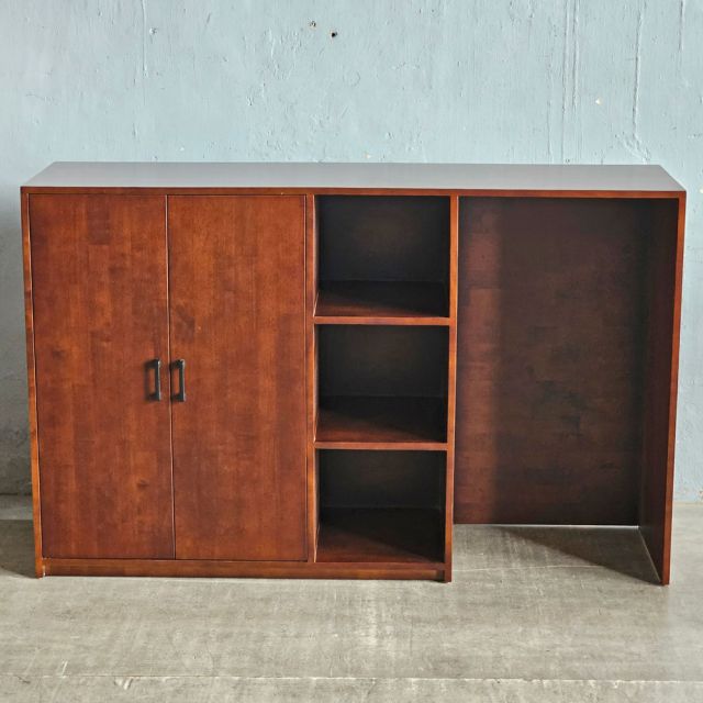 Tủ TV đa năng 160x45x100cm gỗ cao su KTV68036