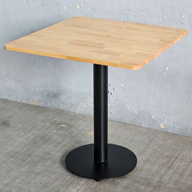 Bàn cafe vuông 70x70cm gỗ cao su CFD68287