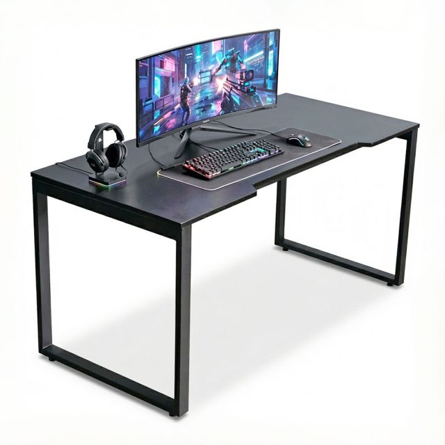 Bàn Gaming 160x70cm gỗ cao su GD68114