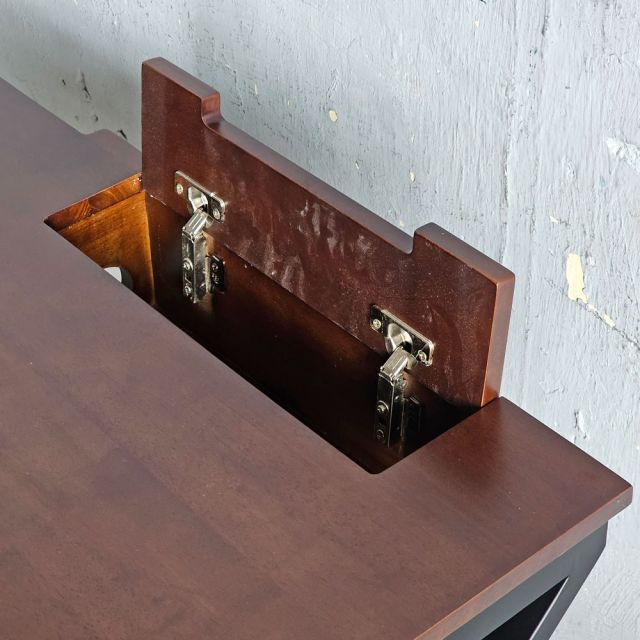 Bàn làm việc có hộp điện 140x70cm gỗ cao su hệ XConcept HBXC060