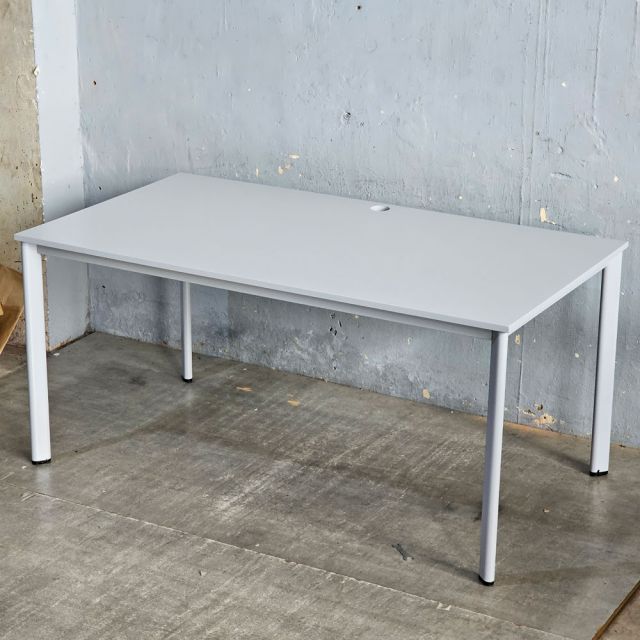 Bàn làm việc 1600x878mm gỗ cao su hệ Oval HBOV053