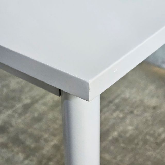 Bàn làm việc 1600x878mm gỗ cao su hệ Oval HBOV053