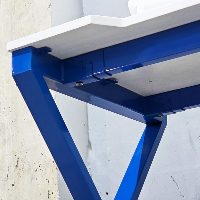 Bàn Studio 130x60cm gỗ cao su SD68035