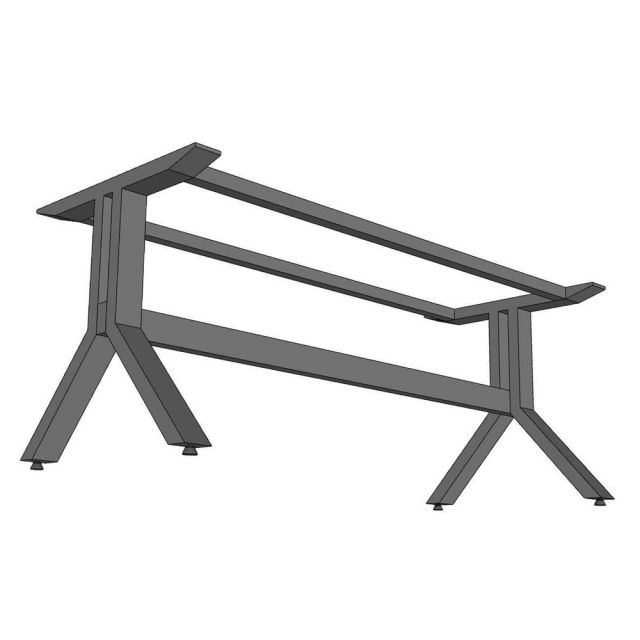 Chân sắt cho bàn ăn 200x80cm sơn tĩnh điện CHB68093