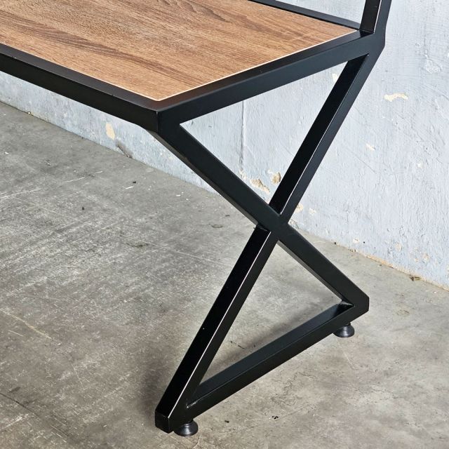 Ghế bằng dài 120x40x75cm chân sắt chữ X gỗ plywood GBD070