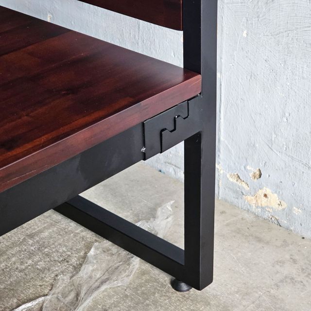 Giường ngủ lắp ráp 140x200cm gỗ tràm GN68058