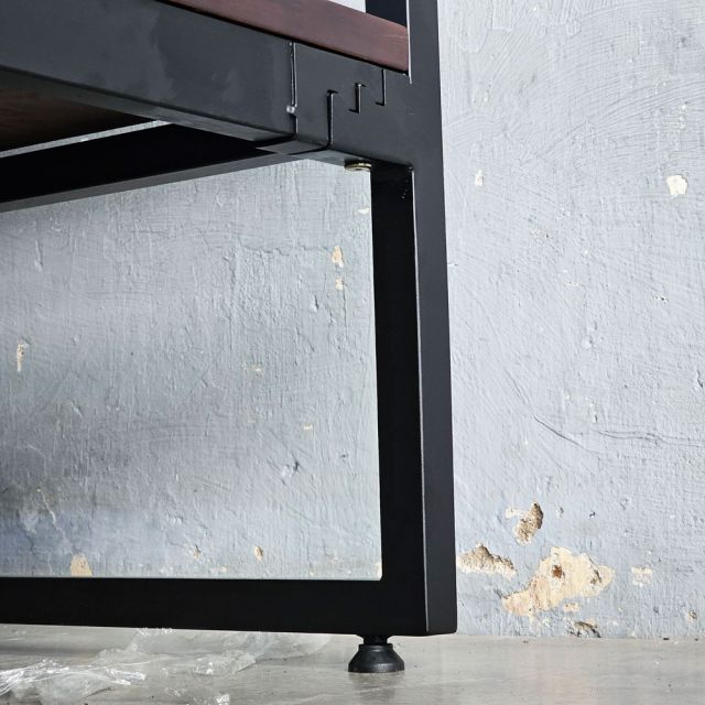 Giường ngủ lắp ráp 140x200cm gỗ tràm GN68058