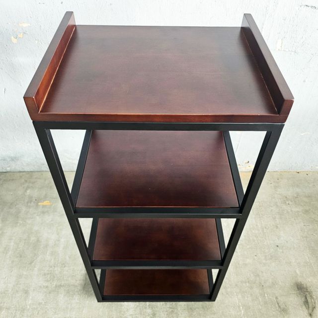 Kệ bếp 4 tầng 45x35x95cm gỗ cao su KB68088