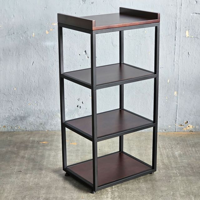 Kệ bếp 4 tầng 45x35x95cm gỗ cao su KB68088