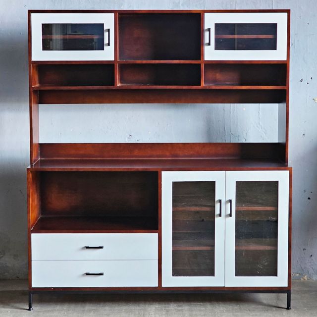 Kệ bếp đa năng 155x45x175cm gỗ cao su KB68087