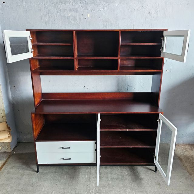 Kệ bếp đa năng 155x45x175cm gỗ cao su KB68087