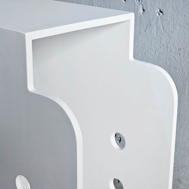 Kệ để thùng PC di động gỗ cao su KCPU68030