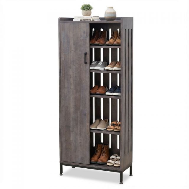 Tủ giày dép 60x27x144cm gỗ cao su KG68110