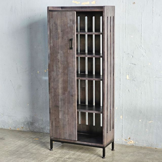 Tủ giày dép 60x27x144cm gỗ cao su KG68110