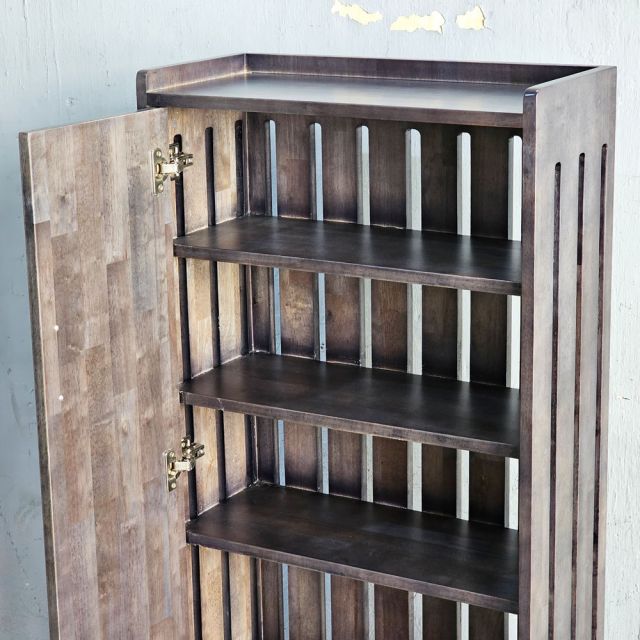 Tủ giày dép 60x27x144cm gỗ cao su KG68110