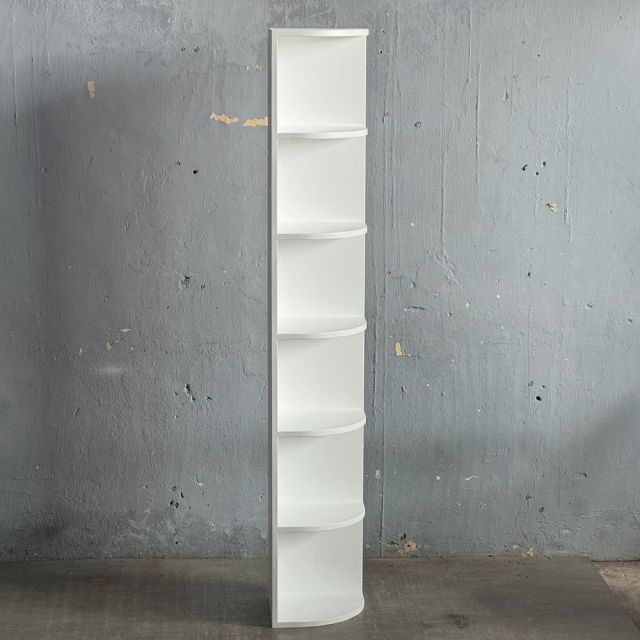Kệ góc tường 6 tầng 30x30x180cm gỗ cao su KGT68053