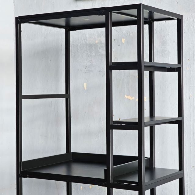 Kệ máy giặt máy sấy 100x61x205cm gỗ cao su KMG68031