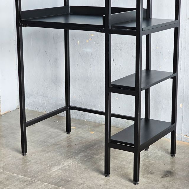 Kệ máy giặt máy sấy 100x61x205cm gỗ cao su KMG68031