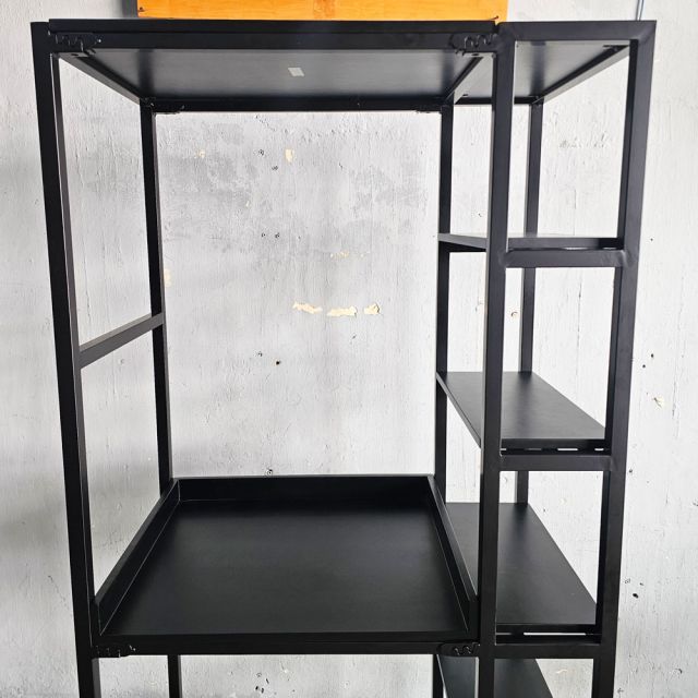 Kệ máy giặt máy sấy 100x61x205cm gỗ cao su KMG68031