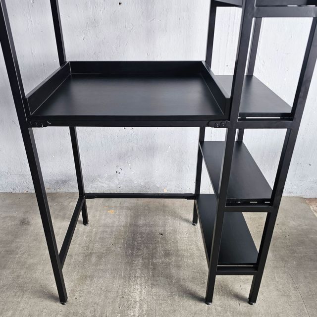 Kệ máy giặt máy sấy 100x61x205cm gỗ cao su KMG68031