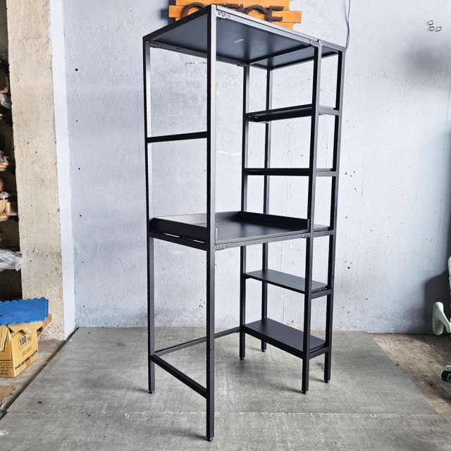 Kệ máy giặt máy sấy 100x61x205cm gỗ cao su KMG68031