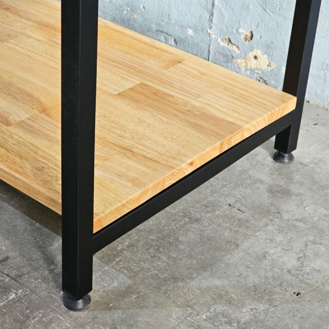 Kệ trang trí 3 tầng GONY 80x45x93cm gỗ cao su KTT68051