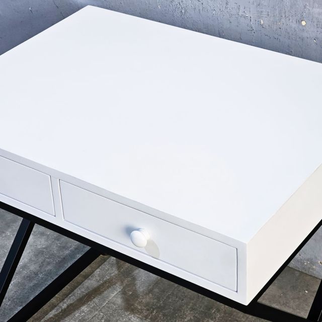 Bàn mini có ngăn kéo 80x60cm gỗ cao su BD68172