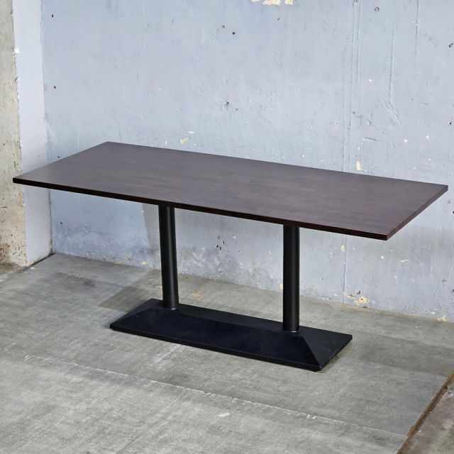 Bàn họp văn phòng 180x80cm gỗ tràm chân sắt BH68014