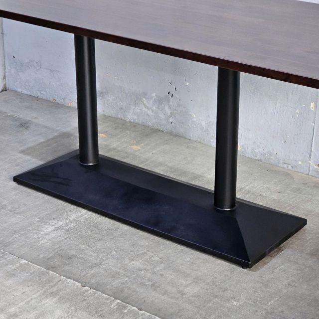 Bàn họp văn phòng 180x80cm gỗ tràm chân sắt BH68014