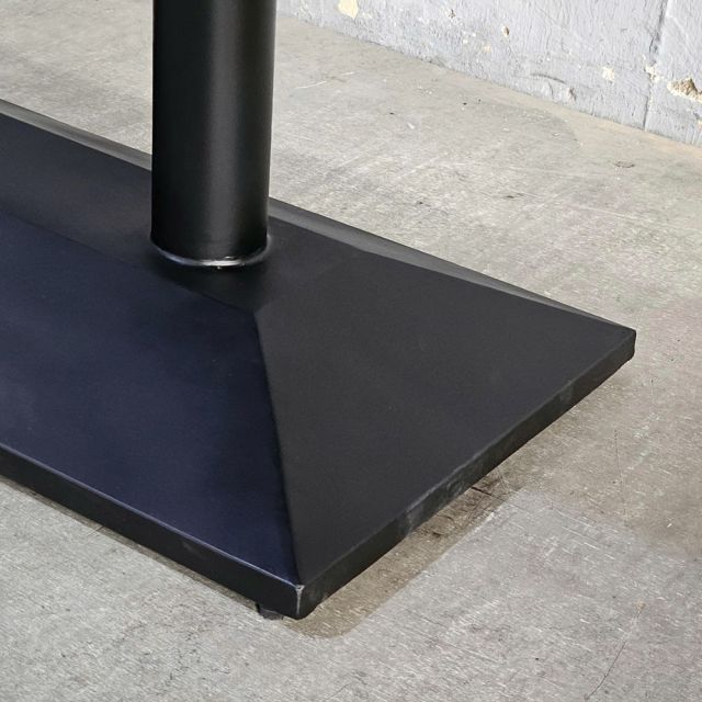 Bàn họp văn phòng 180x80cm gỗ tràm chân sắt BH68014