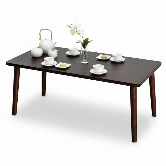 Bàn sofa GINA 120x60cm gỗ tràm chân gỗ TT68362