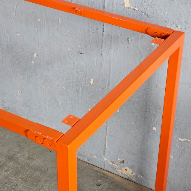 Chân bàn sắt lắp ráp 140x60cm sơn tĩnh điện HCMN015