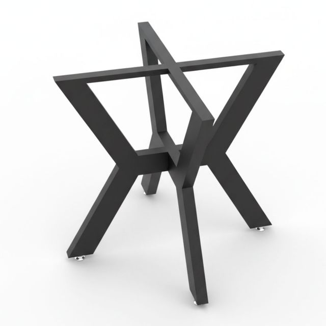 Chân sắt cho bàn ăn sơn tĩnh điện CHB68095