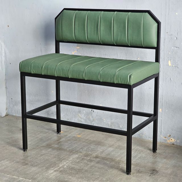 Ghế băng bọc nệm 100x55x117cm khung sắt GBD046