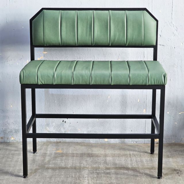 Ghế băng bọc nệm 100x55x117cm khung sắt GBD046