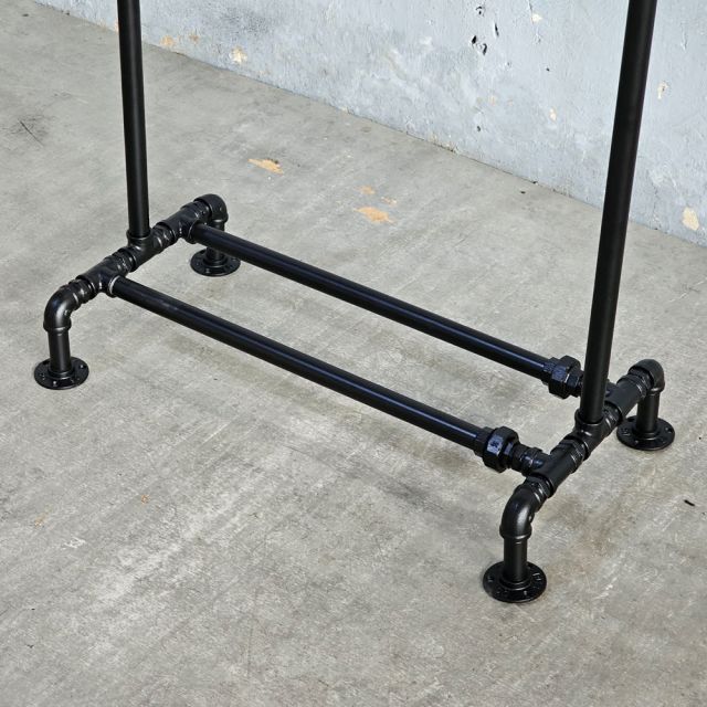 Giá treo quần áo ống nước 80x40x160cm sơn tĩnh điện GQA68043