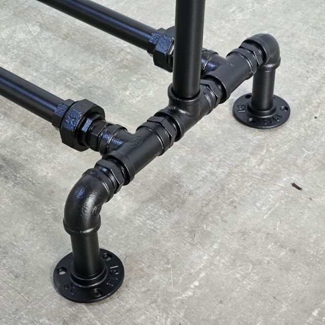 Giá treo quần áo ống nước 80x40x160cm sơn tĩnh điện GQA68043