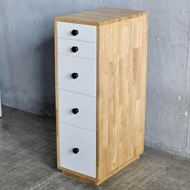 Tủ cá nhân nhiều ngăn 30x50x93cm gỗ cao su TCN68088