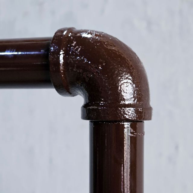 Kệ treo đồ 2 tầng 85x35x170cm ống nước sắt PPF026