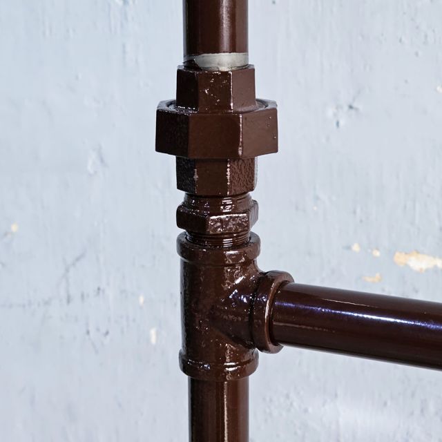 Kệ treo đồ 2 tầng 85x35x170cm ống nước sắt PPF026