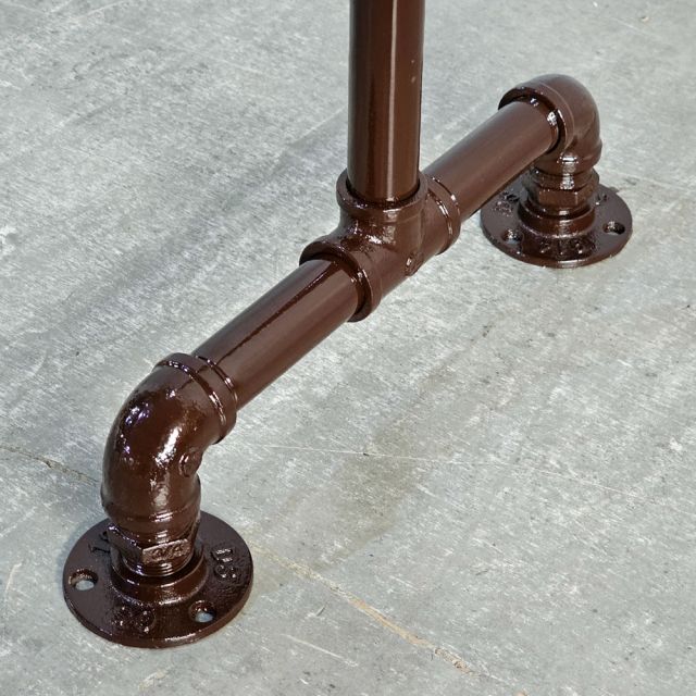 Kệ treo đồ 2 tầng 85x35x170cm ống nước sắt PPF026