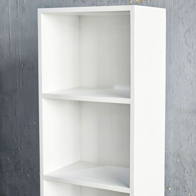 Kệ sách ZENO 40x28x160cm gỗ cao su KS68329