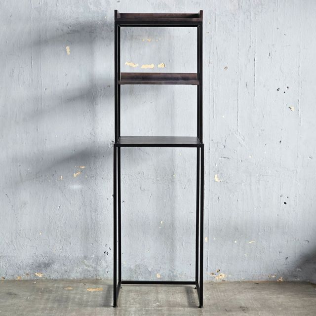 Kệ để tủ lạnh mini 54x50x175cm gỗ cao su KTLA005