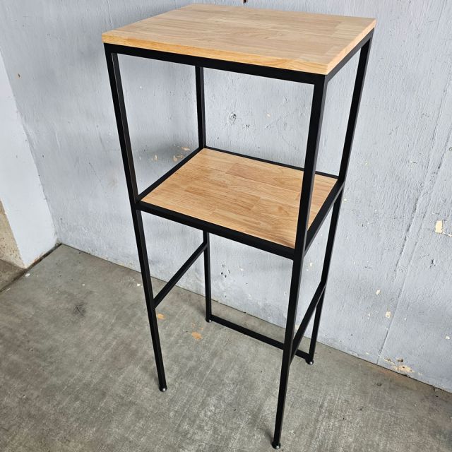 Kệ để tủ lạnh mini 50x40x129cm gỗ cao su KTLA004