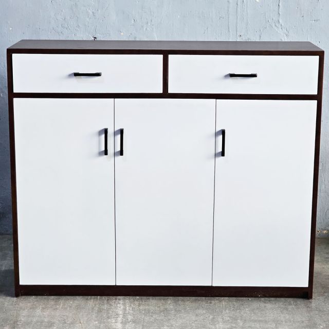 Tủ để đồ 120x35x100cm gỗ cao su KTB68252