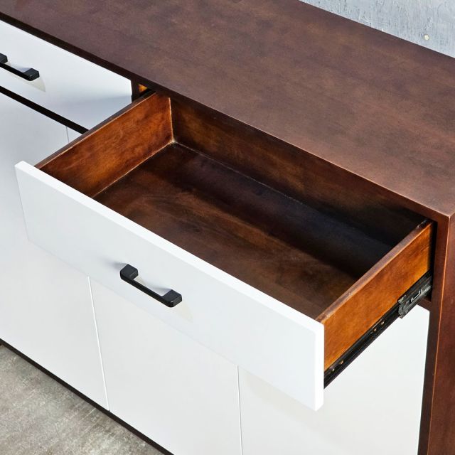 Tủ để đồ 120x35x100cm gỗ cao su KTB68252