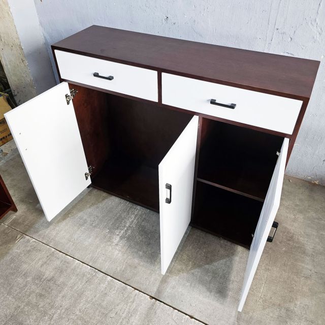 Tủ để đồ 120x35x100cm gỗ cao su KTB68252