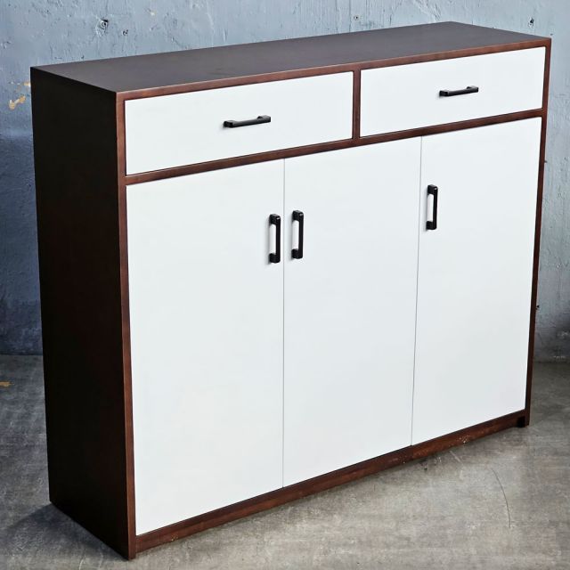 Tủ để đồ 120x35x100cm gỗ cao su KTB68252