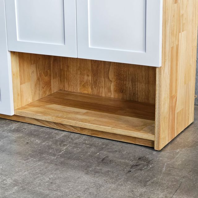 Tủ hành lang 120x35x180cm gỗ cao su THL002