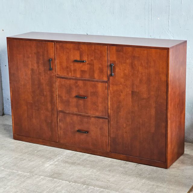 Tủ lưu trữ 160x40x100cm gỗ cao su KTB68249